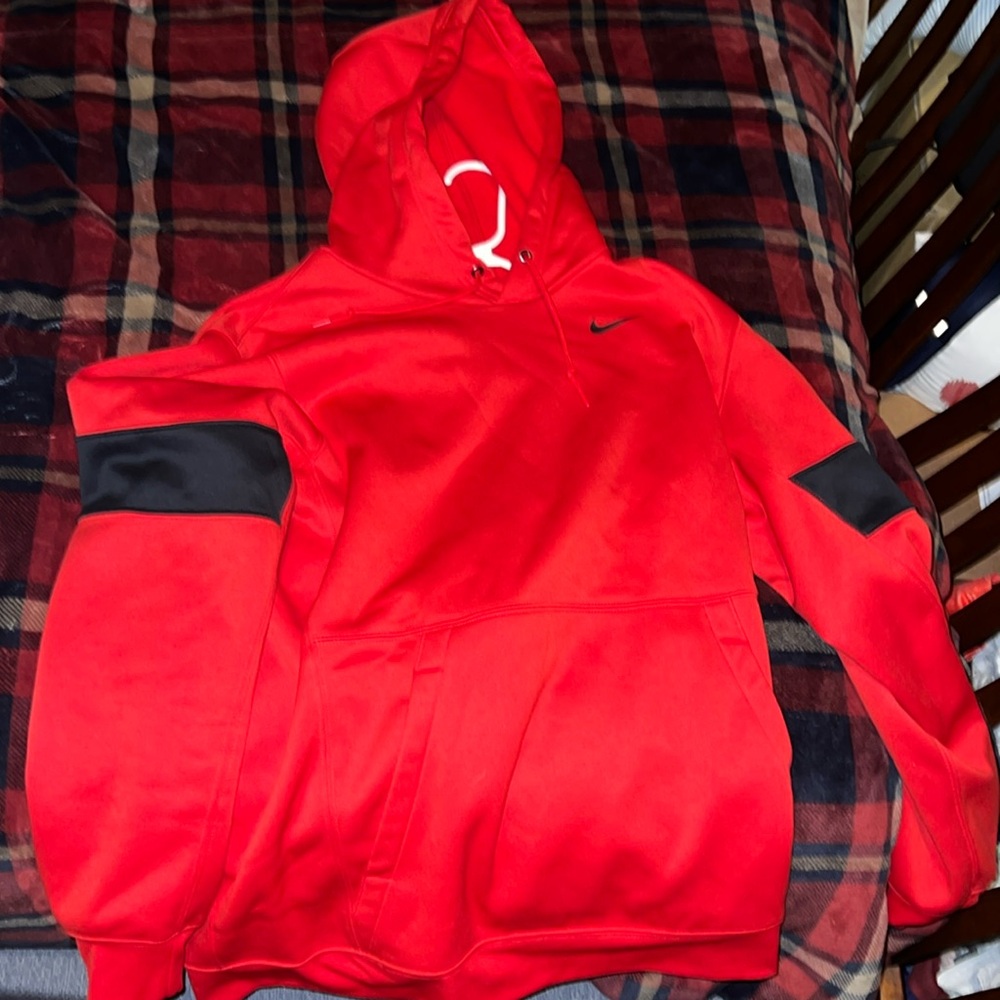 Red Nike Hoodie